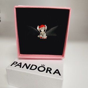 Pandora Disney Stitch Christmas Charm